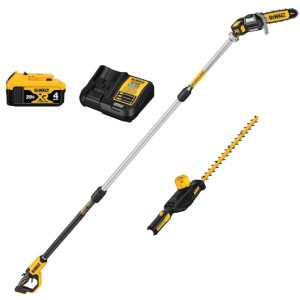 DEWALT 20V MAX* Cordless Pole Saw and Pole Hedge Trimmer Combo Kit