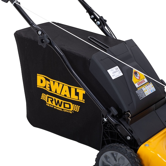 DEWALT 21 in. Low Wheel Self-Propelled RWD Mower