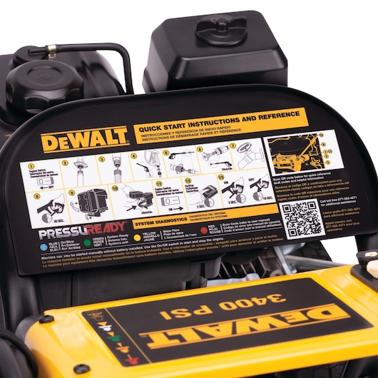 DEWALT PressuReady® Gas-Powered Cold-Water Pressure Washer (3400 PSI at 2.5 GPM) (Tool Only)