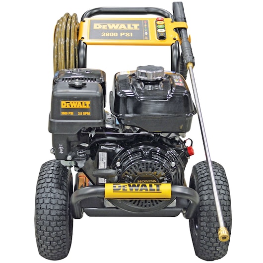 DEWALT HONDA® With CAT Triplex Plunger Pump Cold Water Professional Gas Pressure Washer (3800 PSI at 3.5 GPM)