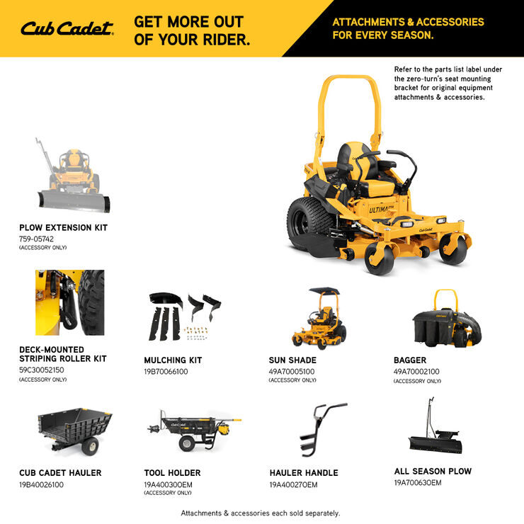 Cub Cadet ZTX4 60 (47TSAAA8A10) Cub Cadet ZTX4 60 (47TSAAA8A10)