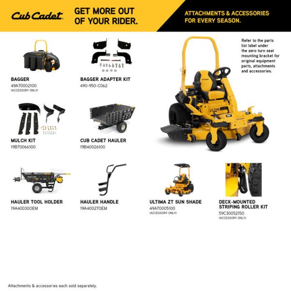 Cub Cadet ZTXS4 60 (47TSCAB8A10)