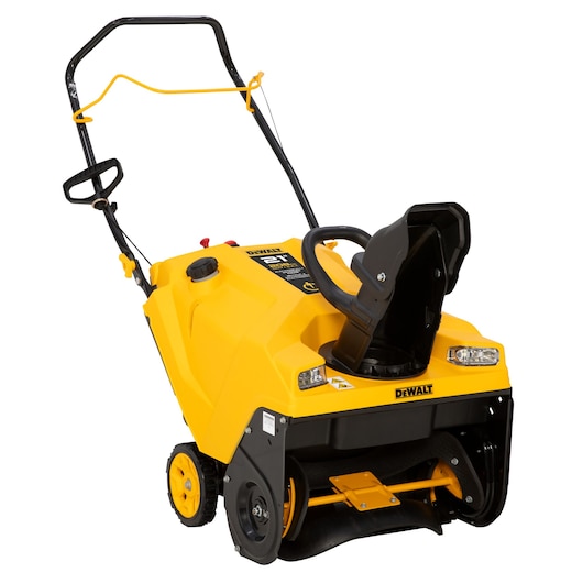 DEWALT 21 in. 208cc Single Stage Auger Propelled Snow Blower with Electronically Governed Engine