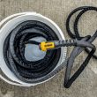 DEWALT 50 ft. x 5/8 in. Heavy-Duty Professional Grade Fabric Garden Hose