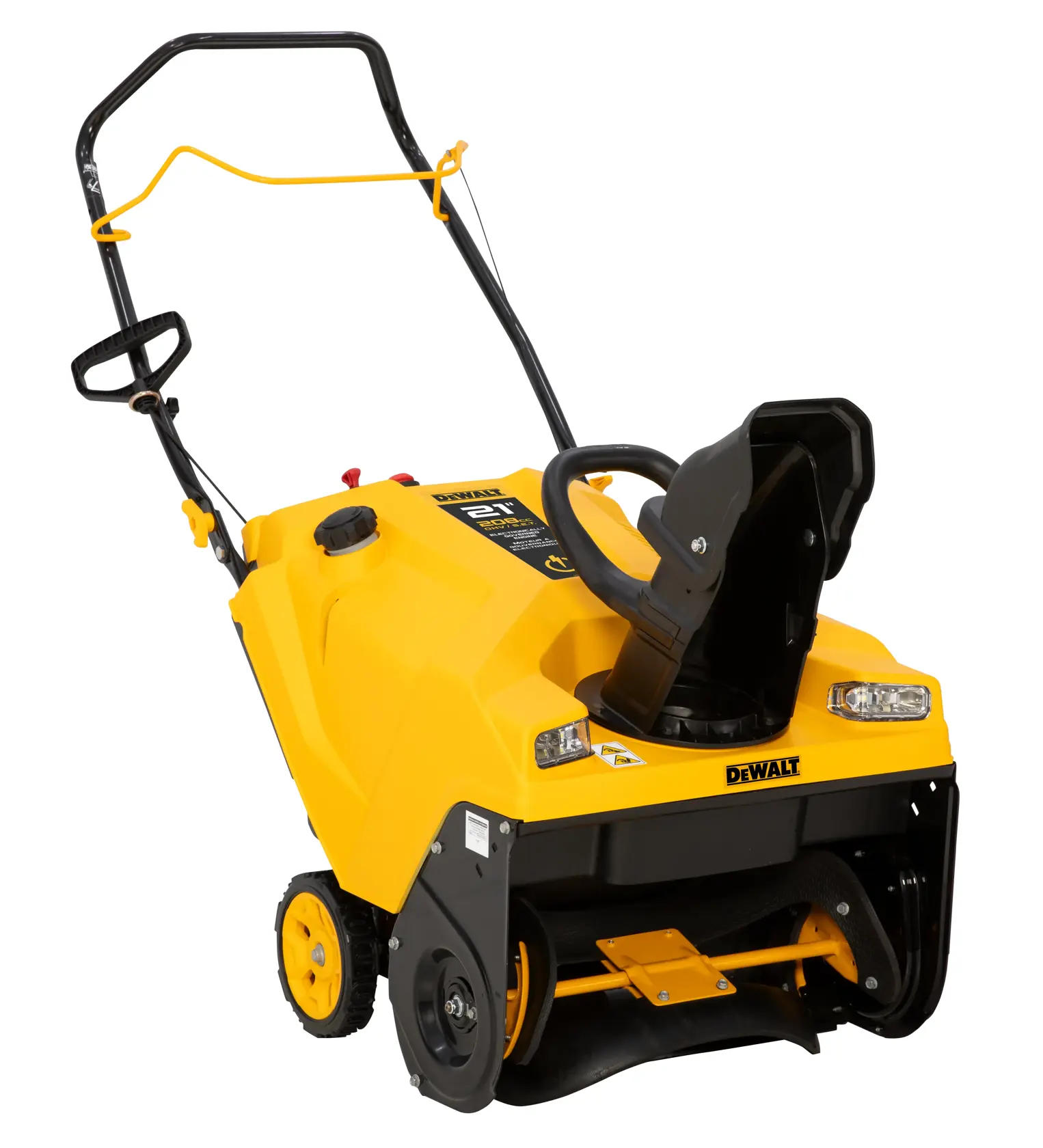 DEWALT® 21-in. 208cc Single Stage Auger-Propelled Snow Blower with POWERADAPT™
