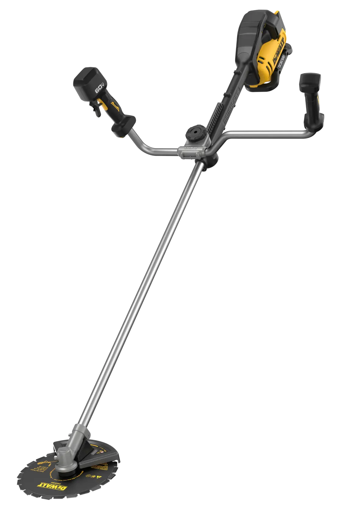 DEWALT® 60V MAX* 10-in. Brushless Cordless Brush Saw With Bike Handle (Tool Only)